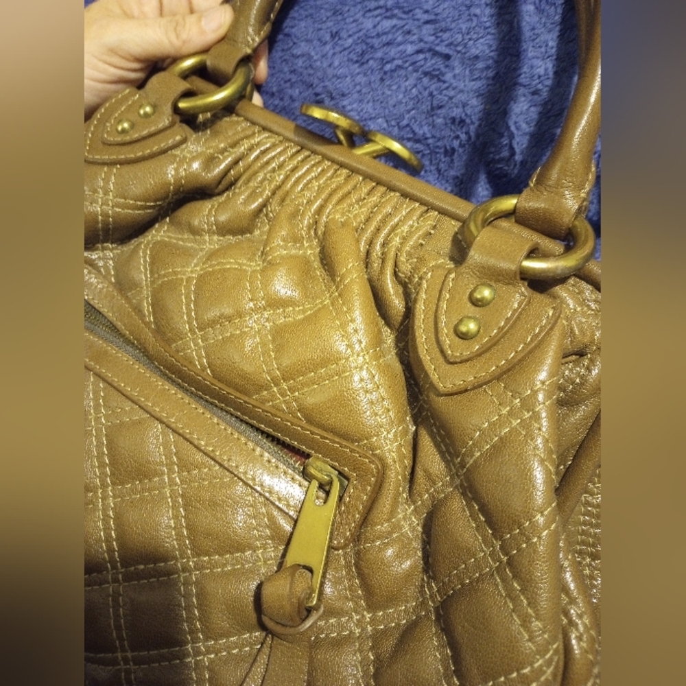 Marc Jacobs handbag, vintage, large, brown, Great used condition, some wear - Picture 11 of 14